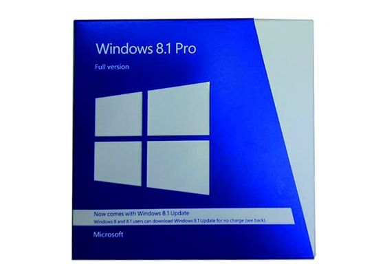 中国 完全な版64Bit Windows 8.1プロ小売り箱/Windows 8.1プロ オペレーティング システム サプライヤー