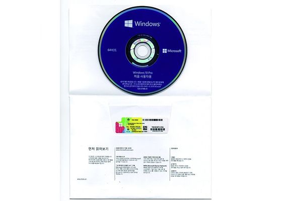 中国 多言語MS Windows 10ビジネスのためのプロ64bit Dvd OemのステッカーDVD サプライヤー