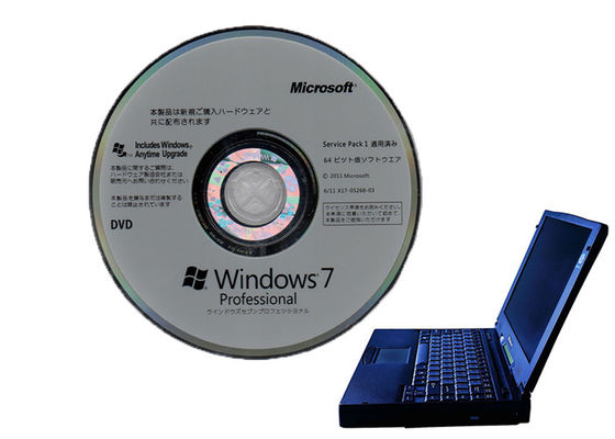 中国 FPP本物のWindows 7のプロ パック64bitの専門のPCのWindows 7 Oem Dvd サプライヤー