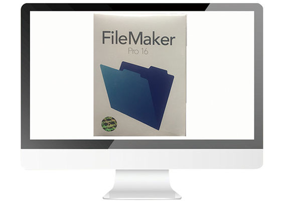 中国 多言語FileMakerプロ16 Upg FPPの小売り箱100%はMACのために活動化します サプライヤー