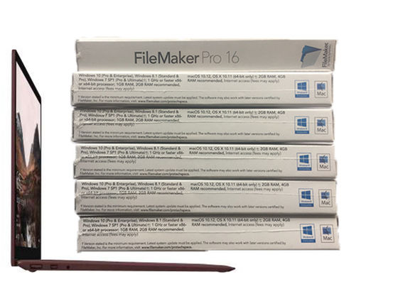 中国 100%元のFileMakerプロ16 MACのための小売り箱のパッケージHL2C2ZM/A サプライヤー