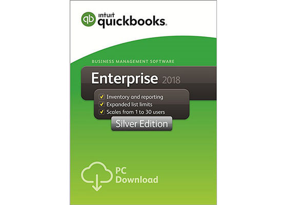 中国 銀製の版QuickBooksの卓上2017年のAccoutingソフトウェアPCのダウンロード サプライヤー