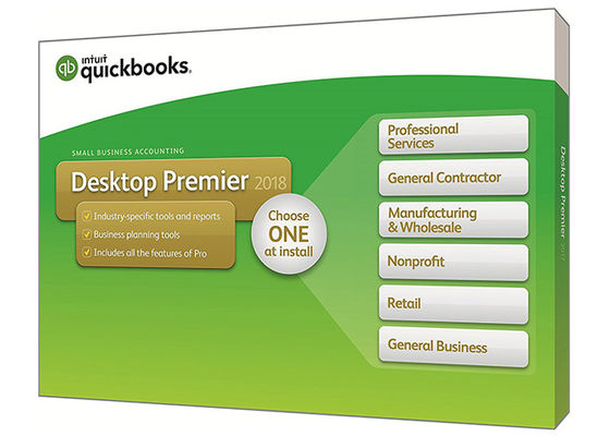 中国 企業の版Quickbooksの財務会計ソフトが付いているIntuit Quickbooksの元のデスクトップの首相2017年の サプライヤー