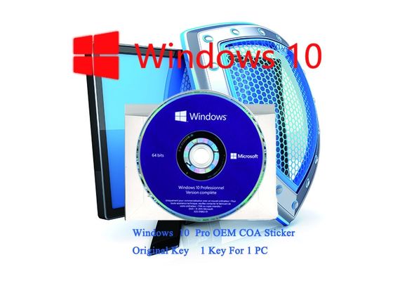中国 Windows 10連続主カスタマイズ可能なFQC 64bit/32のビット システムを働かせるプロCOAのステッカー サプライヤー
