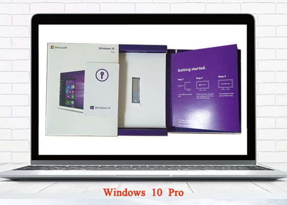 中国 Windowsは10プロFPP箱の英語100%の元の本物のブランドの小売り箱を小売りします サプライヤー