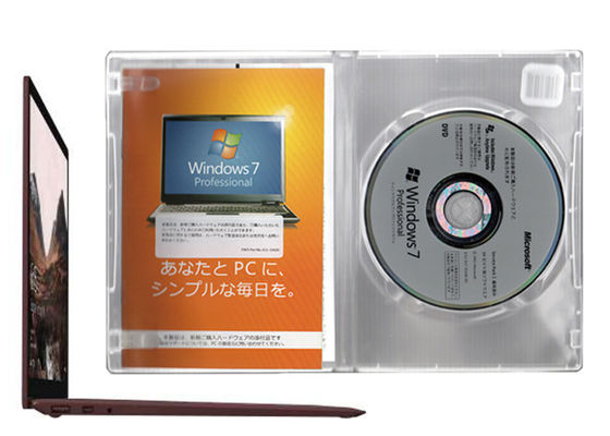 中国 100%のオリジナル システム ソフトウェアWindows 7/勝利7 Fpp DVD媒体 サプライヤー